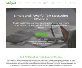 TXtsignal.io(SMS Marketing and Bulk SMS) Screenshot