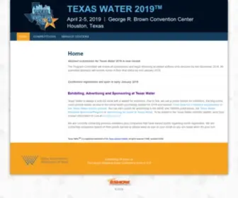 Txwater.org(Texas Water 2022) Screenshot