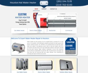 Txwaterheater.com(Water Heater Repair Houston TX) Screenshot