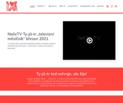 TY-JA-TR.cz(Divadelní spolek Ty) Screenshot