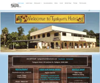 Tyalgumhotel.com(Tyalgum Hotel) Screenshot