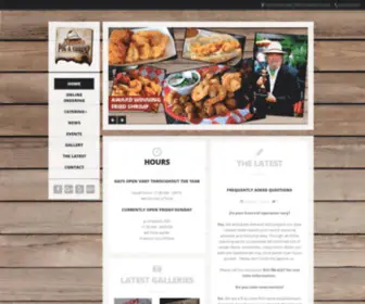 Tybeebbq.com(Geralds Pig and Shrimp) Screenshot