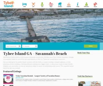 Tybeeisland.com(Tybee Island) Screenshot