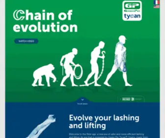 Tycan.com(Green Pin Tycan® Lifting Chain) Screenshot
