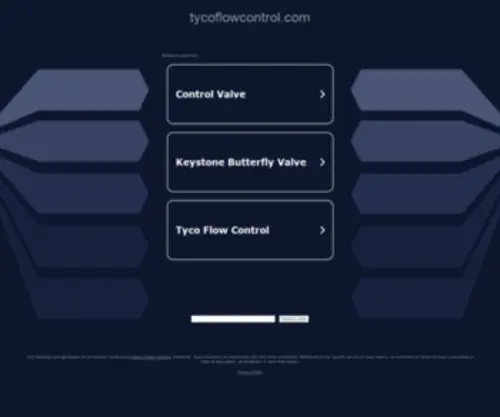 Tycoflowcontrol.com(See related links to what you are looking for) Screenshot
