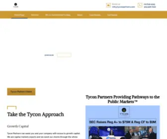 Tyconpartners.com(Tycon Partners) Screenshot