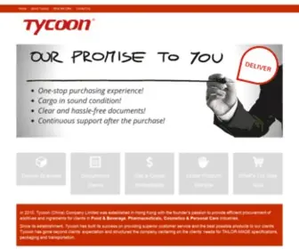 Tycoon-Global.com(Ingredients for better living) Screenshot