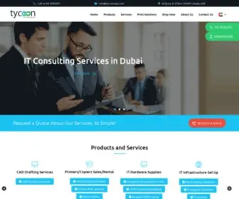 Tycoonuae.com(Printer Rental) Screenshot