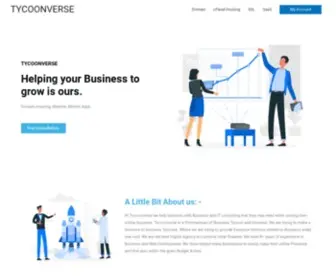 Tycoonverse.com(Web Development & SMM Company in Lucknow) Screenshot