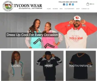 Tycoonwear.com(Tycoon Wear) Screenshot