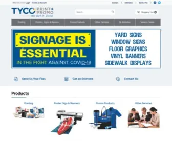 Tycoprinting.com(Best value online printing company) Screenshot