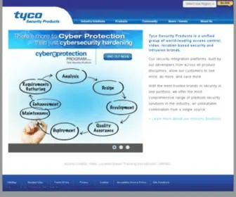 Tycosp.com(Tyco Security Products (TSP)) Screenshot