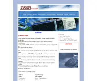 Tyder.com(IP for DSP) Screenshot