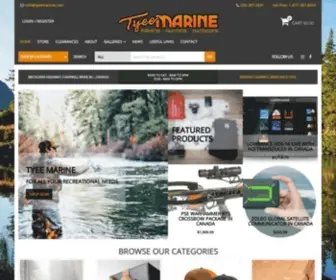 Tyeemarine.ca(Tyee Marine Online Outdoors Store) Screenshot