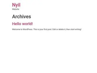 Tyetemp.com(Nyil) Screenshot