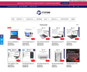 Tyfontech.com(Used Computer) Screenshot