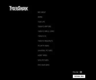 Tygershark.com(BRN GROUP) Screenshot