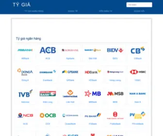 Tygia.com.vn(Tỷ giá ngoại tệ) Screenshot