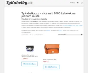 Tykabelky.cz(Ty pravé kabelky snů) Screenshot