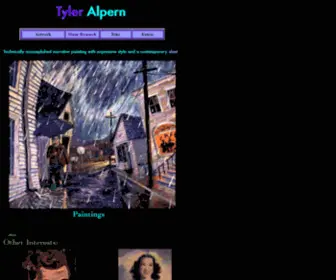 Tyleralpern.com(Tyler Alpern) Screenshot