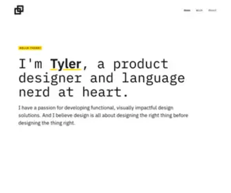 Tylercmcleod.com(Tyler McLeod Portfolio) Screenshot