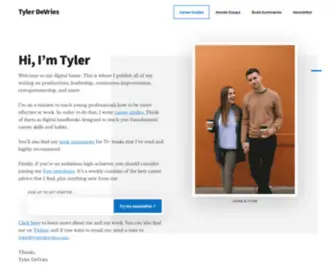 Tylerdevries.com(Tyler devries) Screenshot