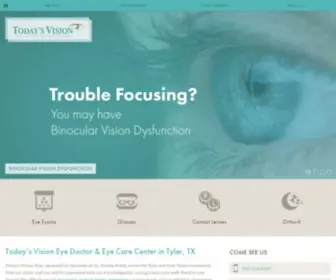 Tylereyecare.com(Eye Doctor Tyler TX) Screenshot