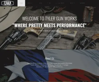Tylergunworks.com(Tyler Gun Works) Screenshot