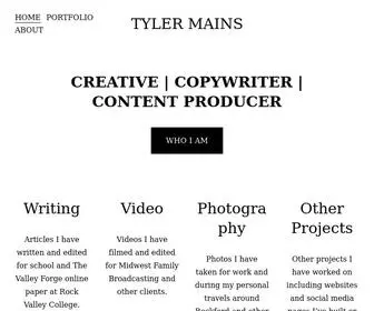 Tylermains.com(深圳市德坤电气有限公司) Screenshot