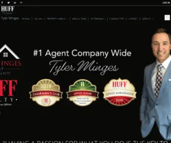 Tylerminges.com(Huff Realty) Screenshot