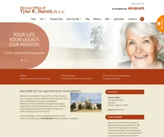 Tylerrbarrettlaw.com(Norman Law Firm) Screenshot