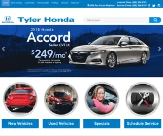 Tylershonda.com(Tyler Honda) Screenshot