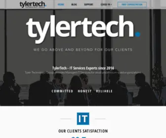 Tylertech.io(Managed IT Services) Screenshot