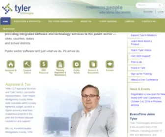 Tylertechnologies.com(Tylertechnologies) Screenshot