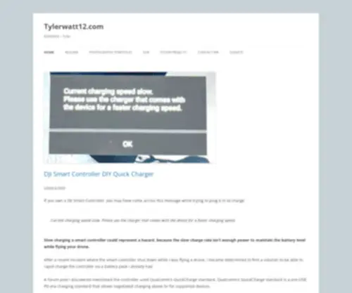 Tylerwatt12.com(Tylerwatt 12) Screenshot