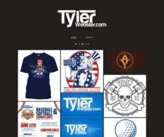 Tylerwebster.com(Online Portfolio Website Made Easy) Screenshot