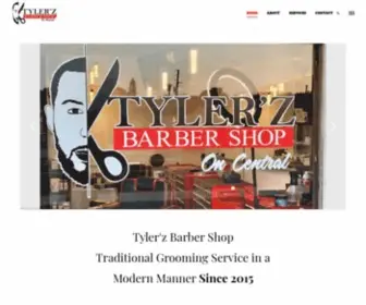 Tylerzbarbershop.com(Voted #& 2019) Screenshot