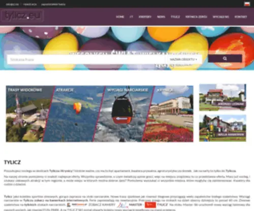 Tylicz.info.pl(Baza kwater w Tyliczu) Screenshot