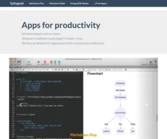 Tylingsoft.com(Apps for productivity) Screenshot