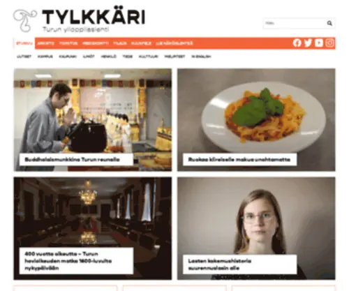 TYLkkari.fi(Turun ylioppilaslehti) Screenshot