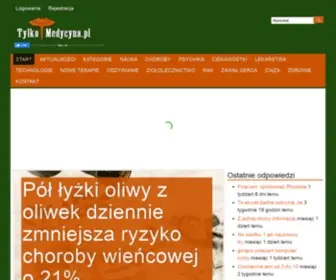 TYlkomedycyna.pl(Informacje ze) Screenshot