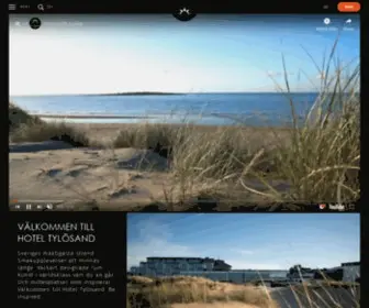 Tylosand.se(Hotel Tylösand) Screenshot