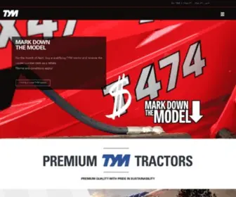 TYM-Tractors.com(Designed for your world) Screenshot