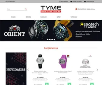 Tyme.com.br(Loja Oficial de Relógios Masculinos e Femininos) Screenshot