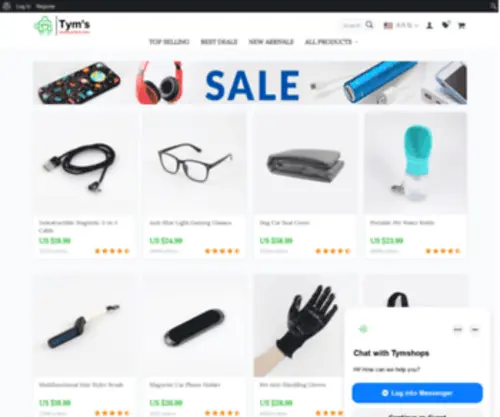 TYMshops.com(Buy High) Screenshot