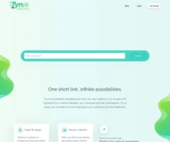 TYN.ai(Short url) Screenshot