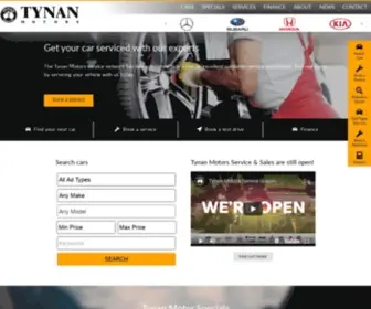 Tynan.com.au(Tynan Motors) Screenshot