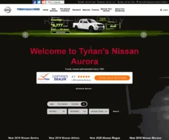 Tynansnissanaurora.com(Tynansnissanaurora) Screenshot