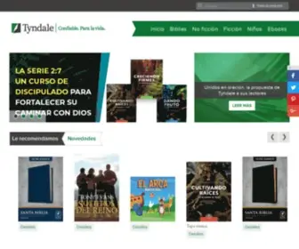 TYndaleespanol.com(Editor de la Nueva Traducción Viviente (NLT)) Screenshot