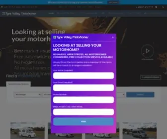 Tynevalleymotorhomes.com Screenshot